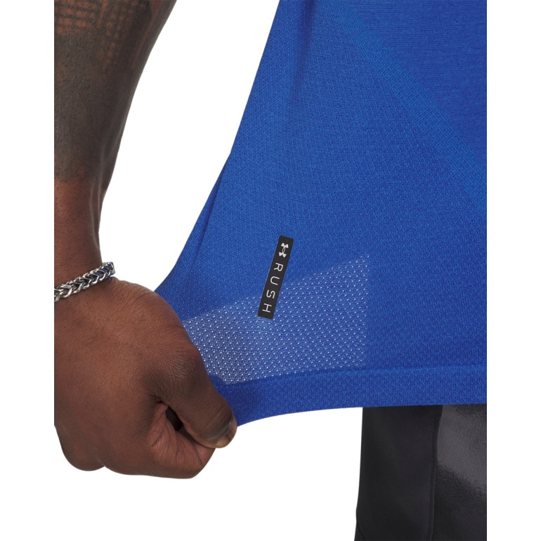 Męska koszulka treningowa Under Armour Vanish Elite Seamless Tank - niebieska