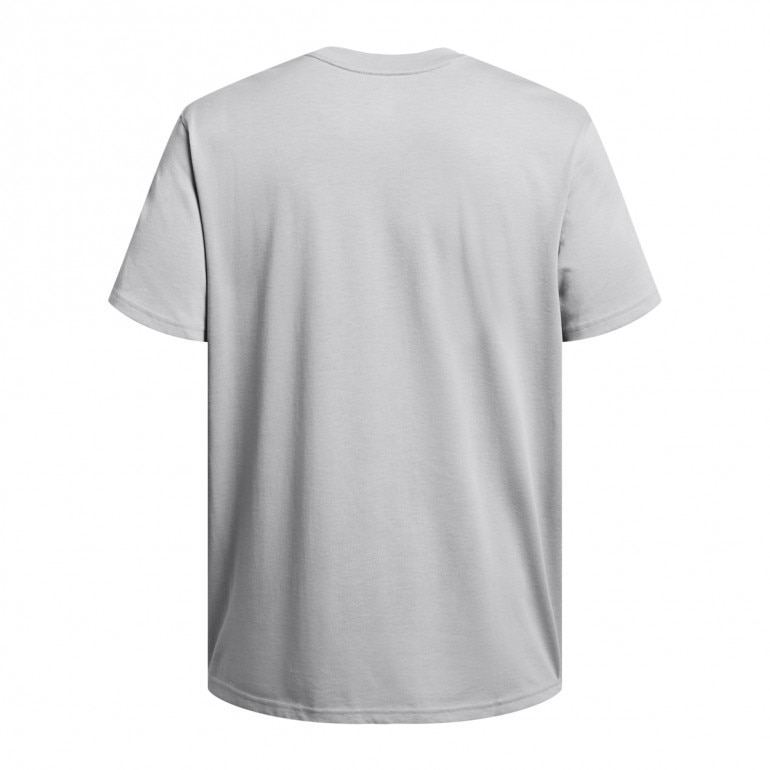 Męski t-shirt z nadrukiem Under Armour UA HW Armour Label SS - szary