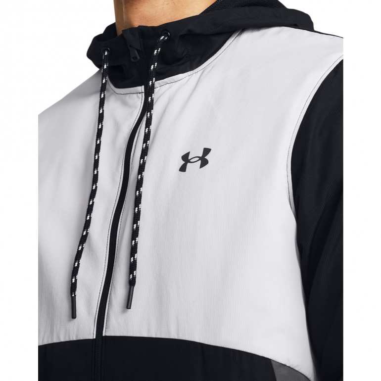 Męska kurtka treningowa Under Armour UA Icon Legacy Windbreaker - czarna