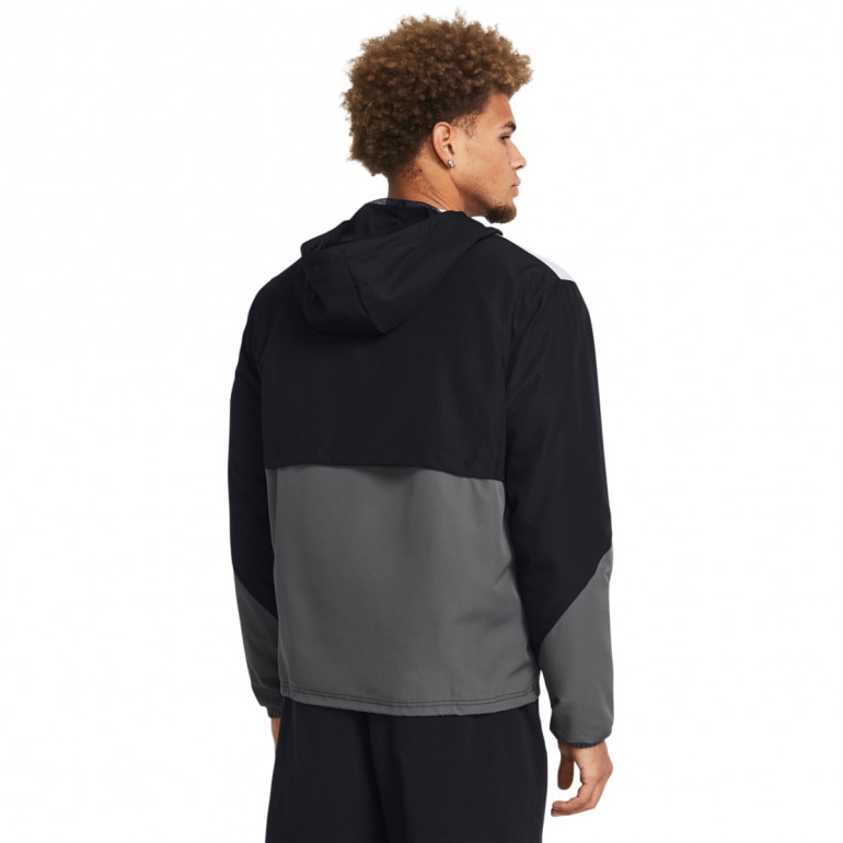 Męska kurtka treningowa Under Armour UA Icon Legacy Windbreaker - czarna