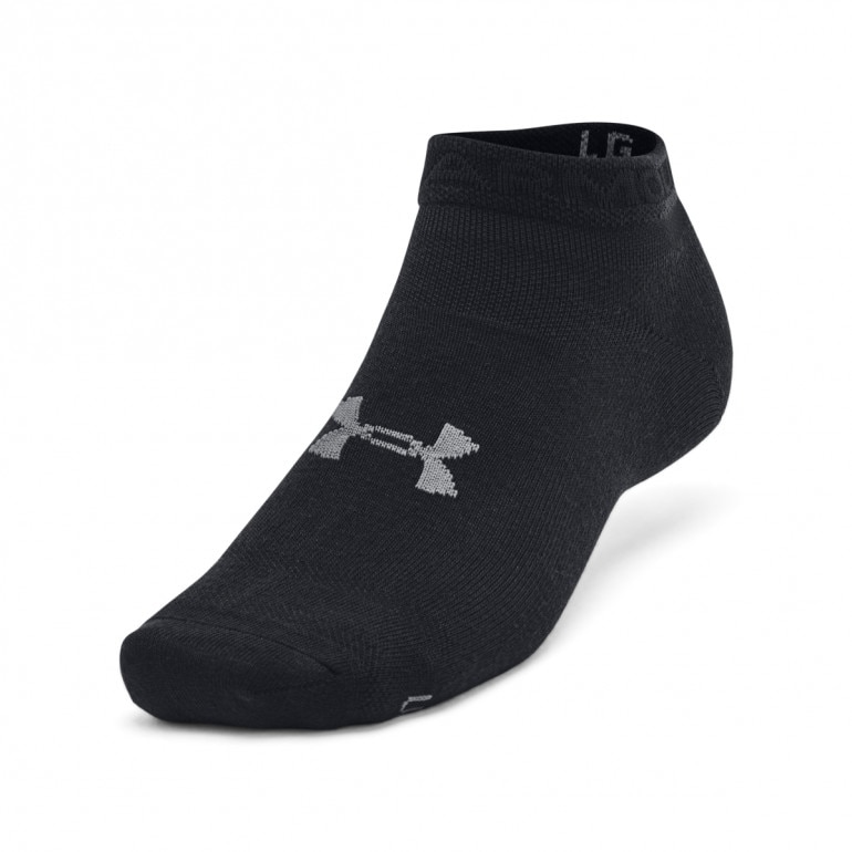 Skarpetki treningowe uniseks (3-pack) Under Armour UA Essential Low Cut - czarne