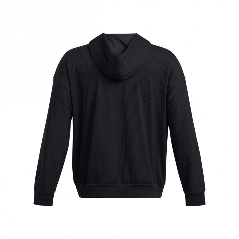 Meska bluza treningowa nierozpinana z kapturem Under Armour UA Journey Rib Hoodie - czarna