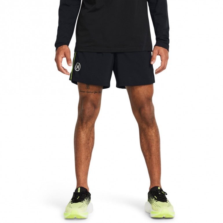 Męskie spodenki do biegania Under Armour UA Run Anywhere 5'' Shorts - czarne 