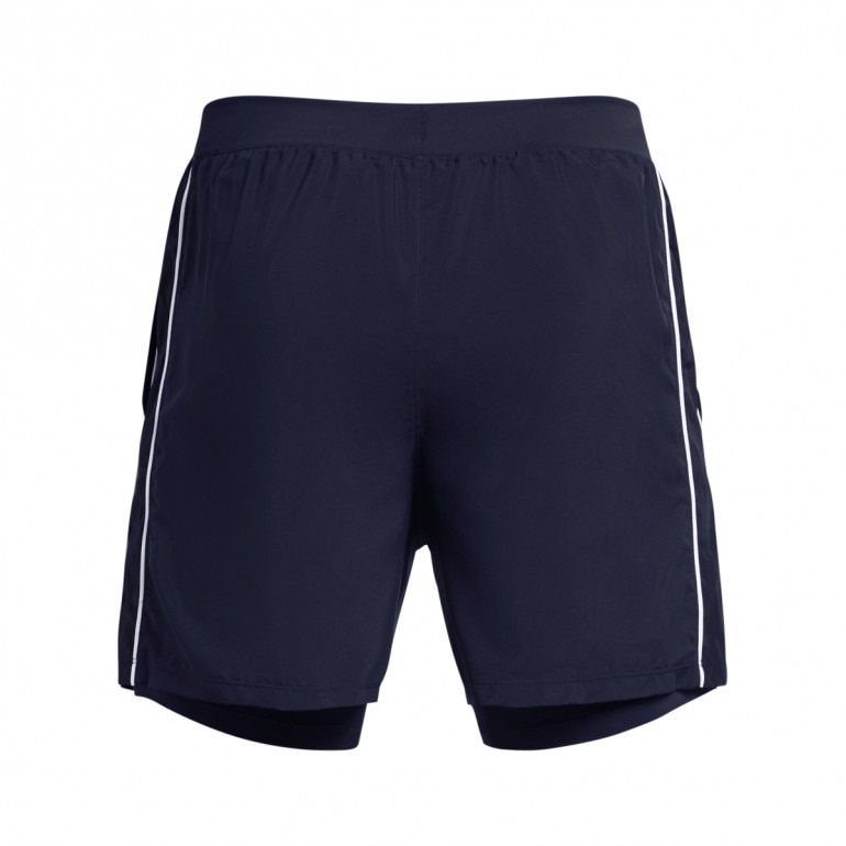 Męskie spodenki do biegania Under Armour UA Run Anywhere 5'' Shorts - granatowe