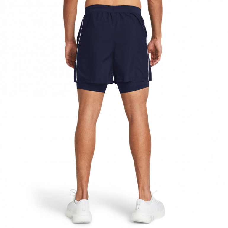 Męskie spodenki do biegania Under Armour UA Run Anywhere 5'' Shorts - granatowe