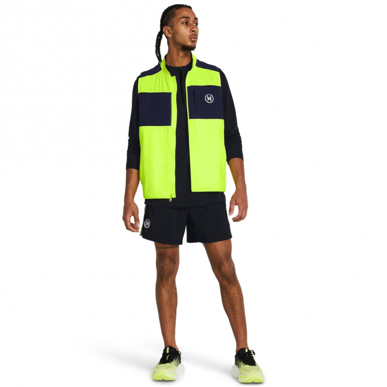 Męska kamizelka do biegania Under Armour UA Run Anywhere Vest - zielona