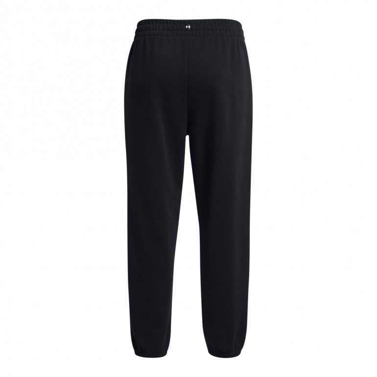 Damskie spodnie treningowe Under Armour Projcet Rock Q1 HW Terry Pant - czarne