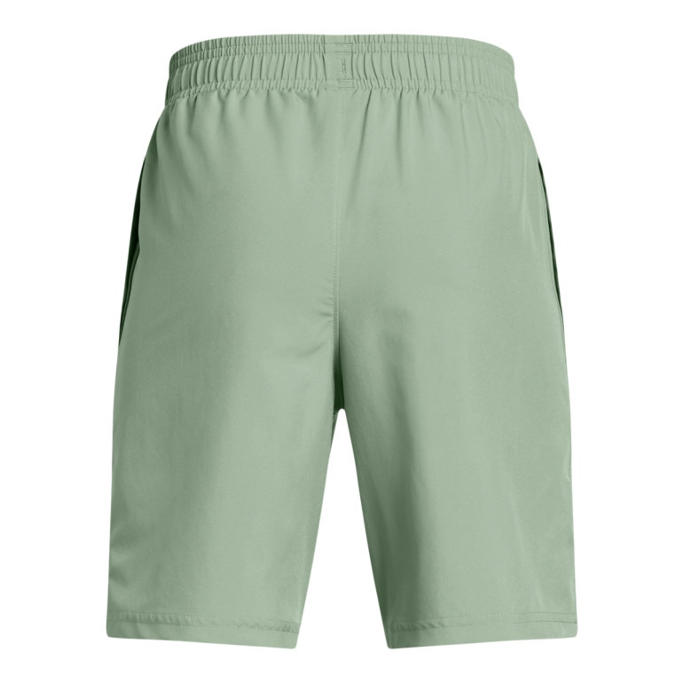 Chłopięce spodenki treningowe Under Armour UA Tech Woven Wordmark Short - zielone