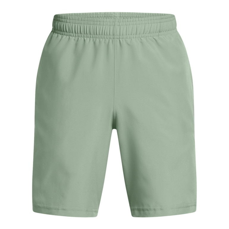 Chłopięce spodenki treningowe Under Armour UA Tech Woven Wordmark Short - zielone