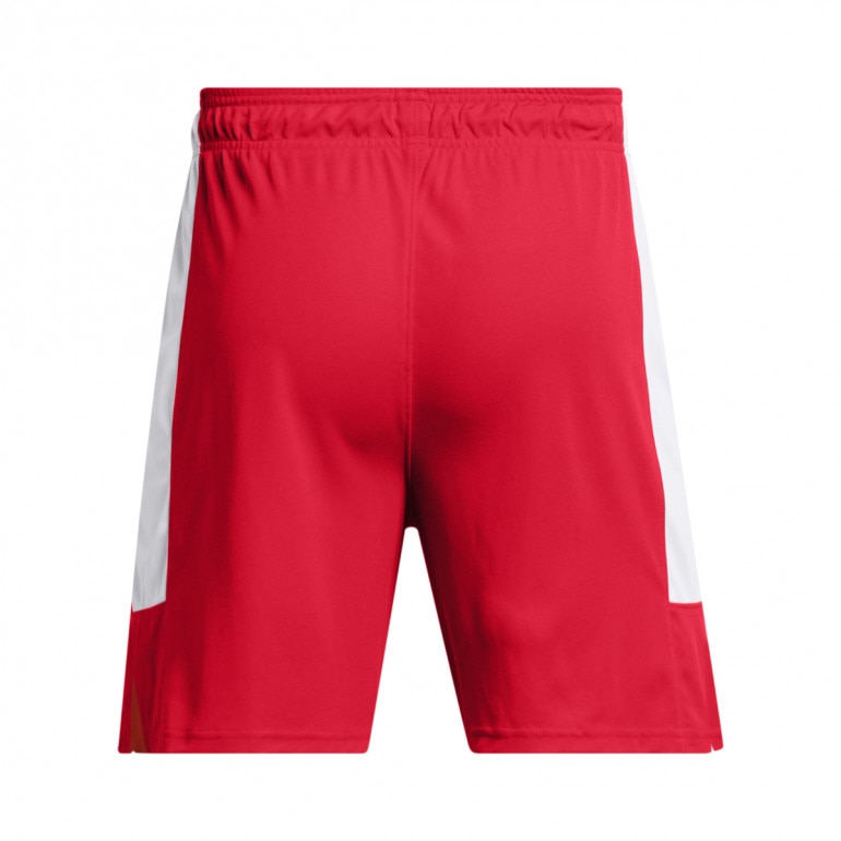 Męskie spodenki do koszykówki Under Armour UA Zone 7 Short - czerwone 
