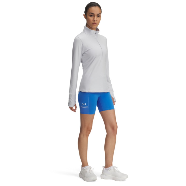 Damskie spodenki do biegania Under Armour UA Launch Half Tight - niebieskie