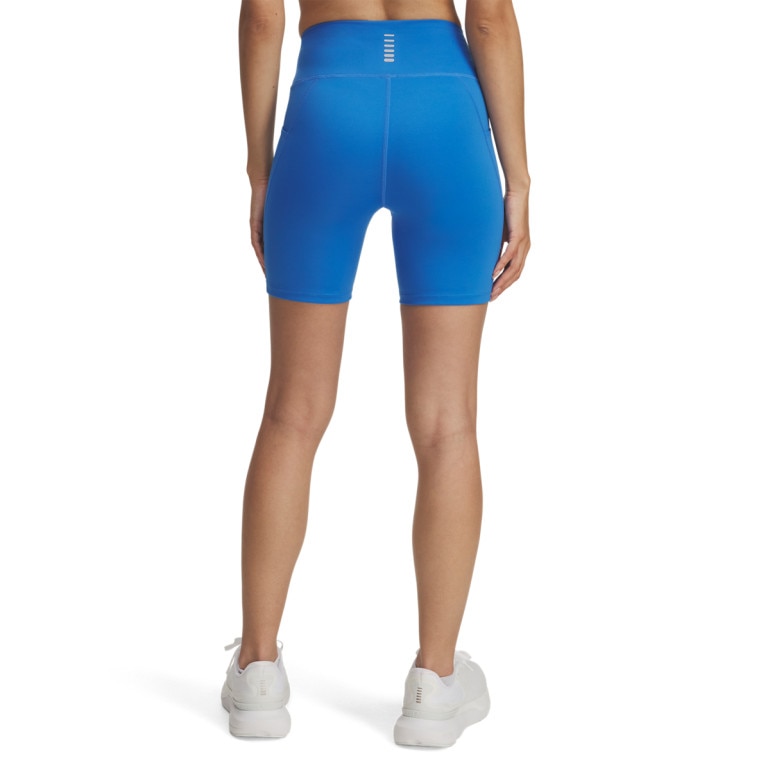 Damskie spodenki do biegania Under Armour UA Launch Half Tight - niebieskie