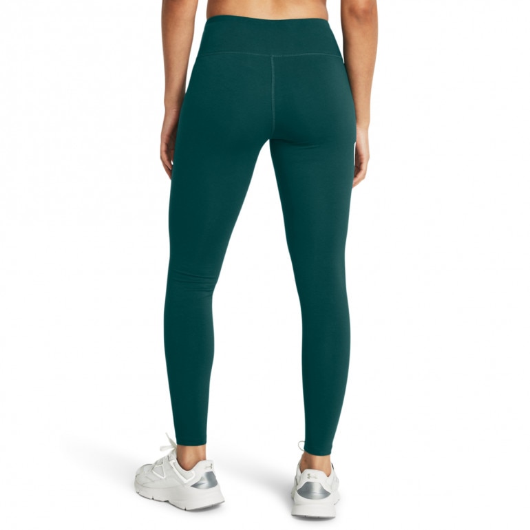 Damskie legginsy dzianinowe Under Armour Campus Legging - zielone