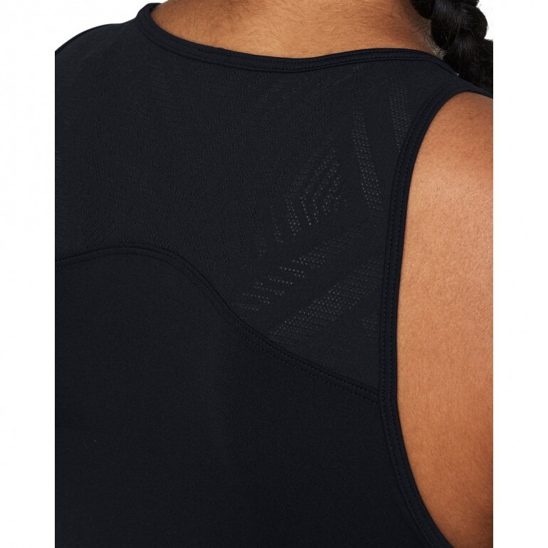 Damski top treningowy Under Armour Rush Vent Tank czarny