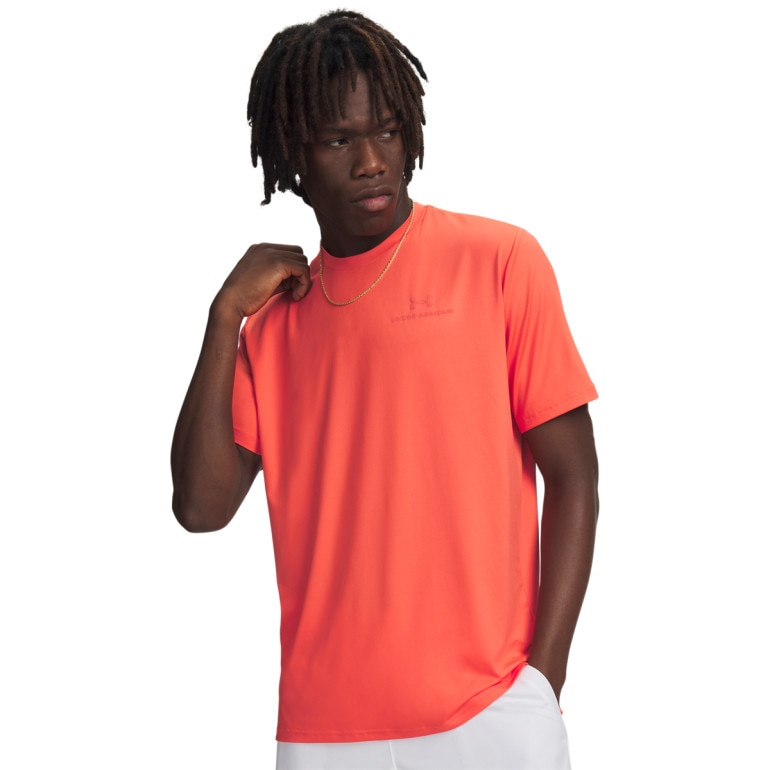 Męska koszulka treningowa Under Armour Vanish Energy SS - czerwona