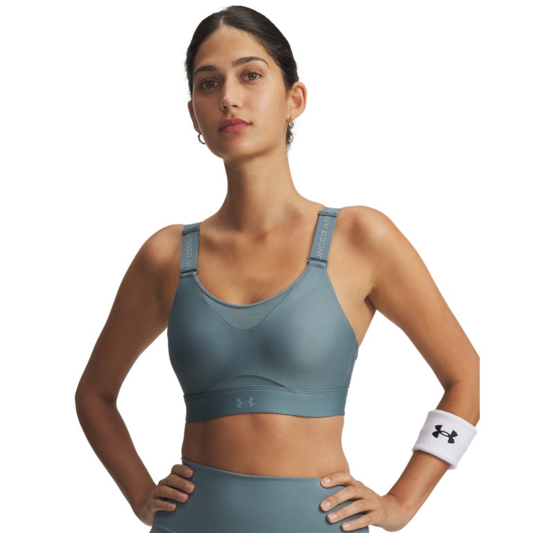 Biustonosz treningowy Under Armour UA Infinity High 2.0 Bra - zielony