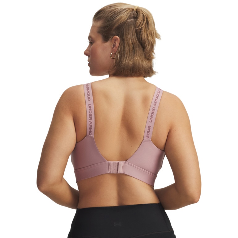 Biustonosz treningowy Under Armour UA Infinity High 2.0 Bra - różowy