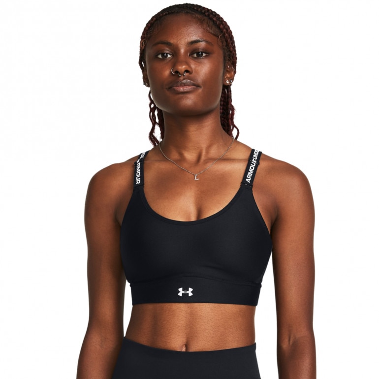 Biustonosz treningowy Under Armour UA Infinity Mid 2.0 Bra - czarny