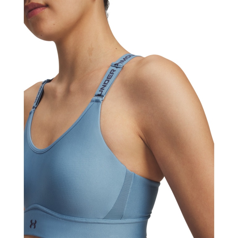 Biustonosz treningowy Under Armour UA Infinity Mid 2.0 Bra - niebieski