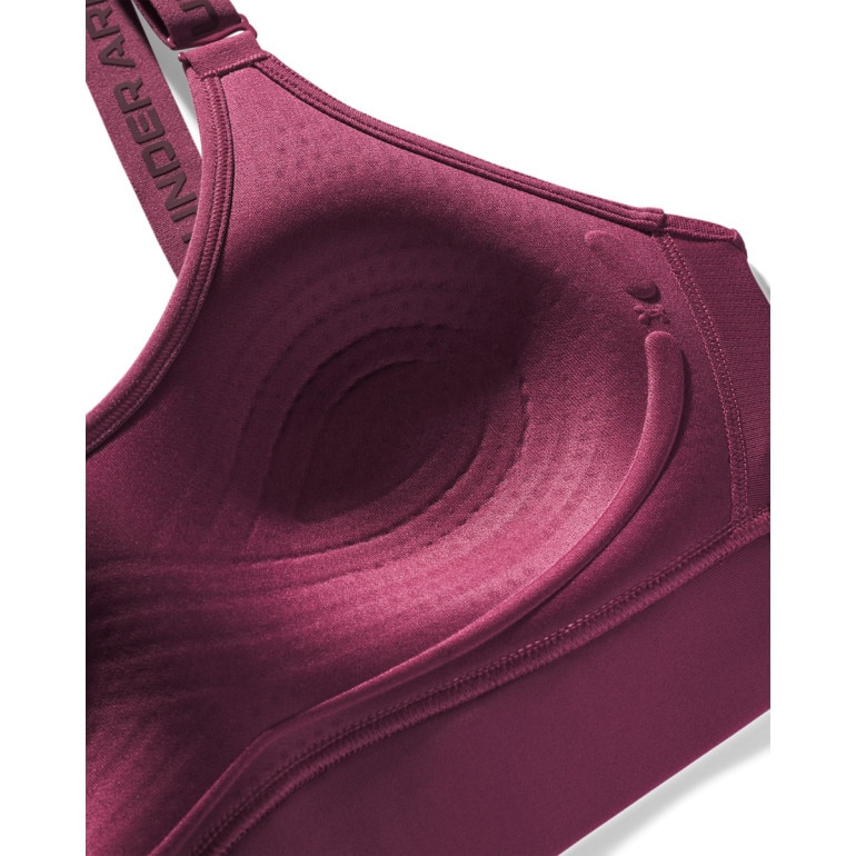 Biustonosz treningowy Under Armour UA Infinity Mid 2.0 Bra - różowy