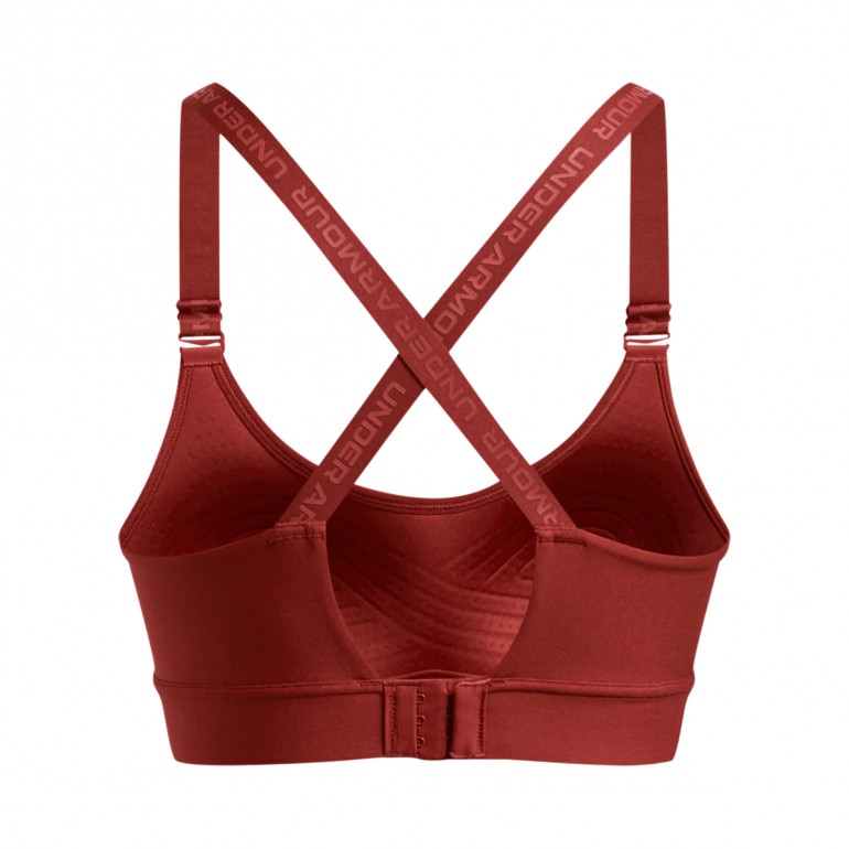 Biustonosz treningowy Under Armour UA Infinity Mid 2.0 Bra - czerwony