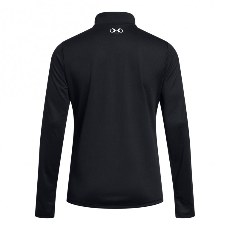 Damski longsleeve treningowy Under Armour Tech 1/2 Zip- Solid - czarny