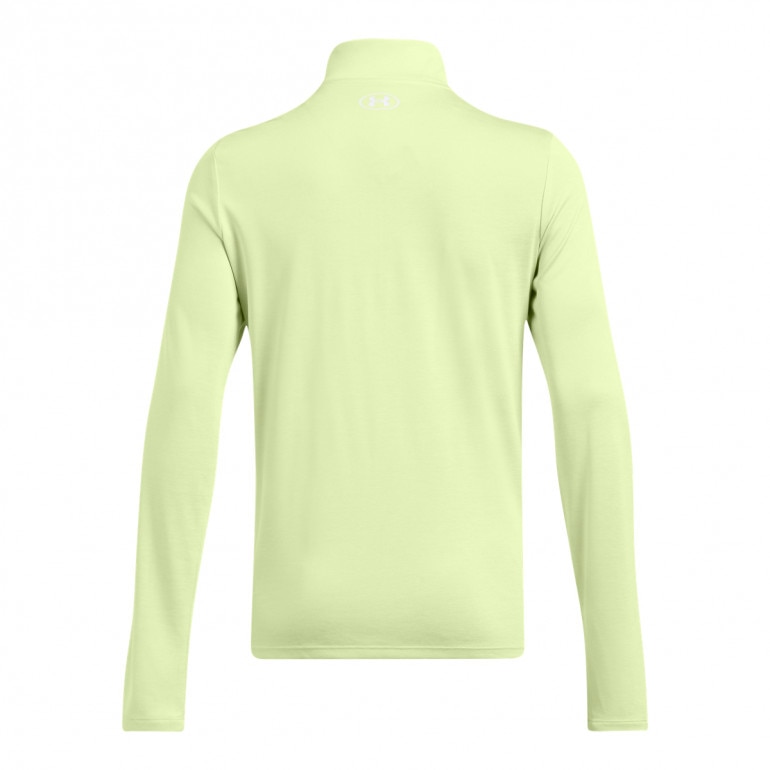 Damski longsleeve treningowy Under Armour Tech 1/2 Zip- Twist - zielony