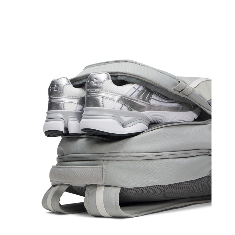 Plecak treningowy uniseks Under Armour UA Hustle 6.0 Backpack - szary