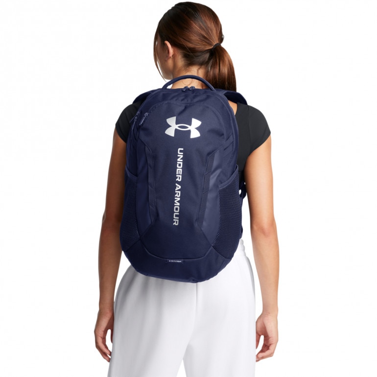 Plecak treningowy uniseks Under Armour UA Hustle 6.0 Backpack - granatowy