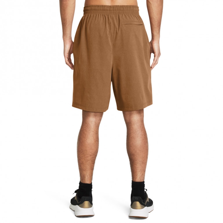 Męskie spodenki treningowe Under Armour UA Unstoppable Vented Short - brązowe