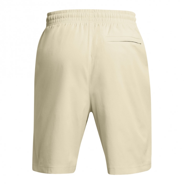 Męskie spodenki treningowe Under Armour UA Unstoppable Vented Short - kremowe