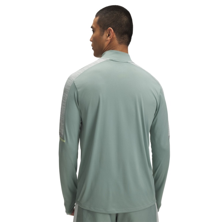 Męski longsleeve treningowy Under Armour UA Tech Utility 1/4 Zip - zielony