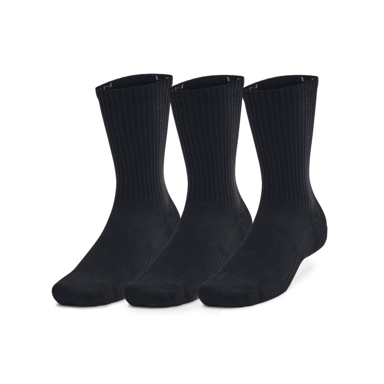 Skarpetki treningowe uniseks (3-pack) Under Armour UA Training Cotton - czarne