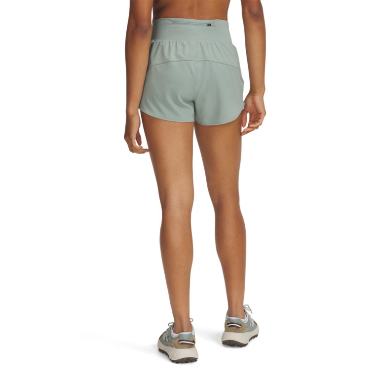 Damskie spodenki do biegania Under Armour UA Launch Pro 3'' Shorts - zielone