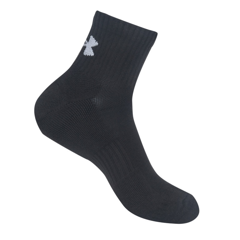 Skarpetki treningowe uniseks (3-pack) Under Armour UA Training - czarne