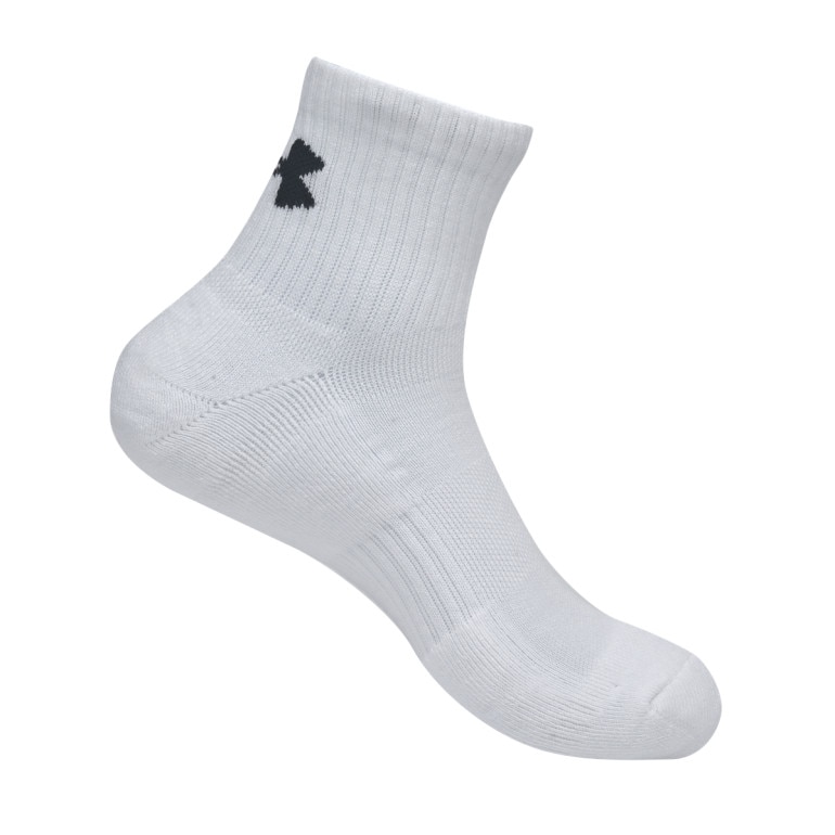 Skarpetki treningowe uniseks (3-pack) Under Armour UA Training - białe