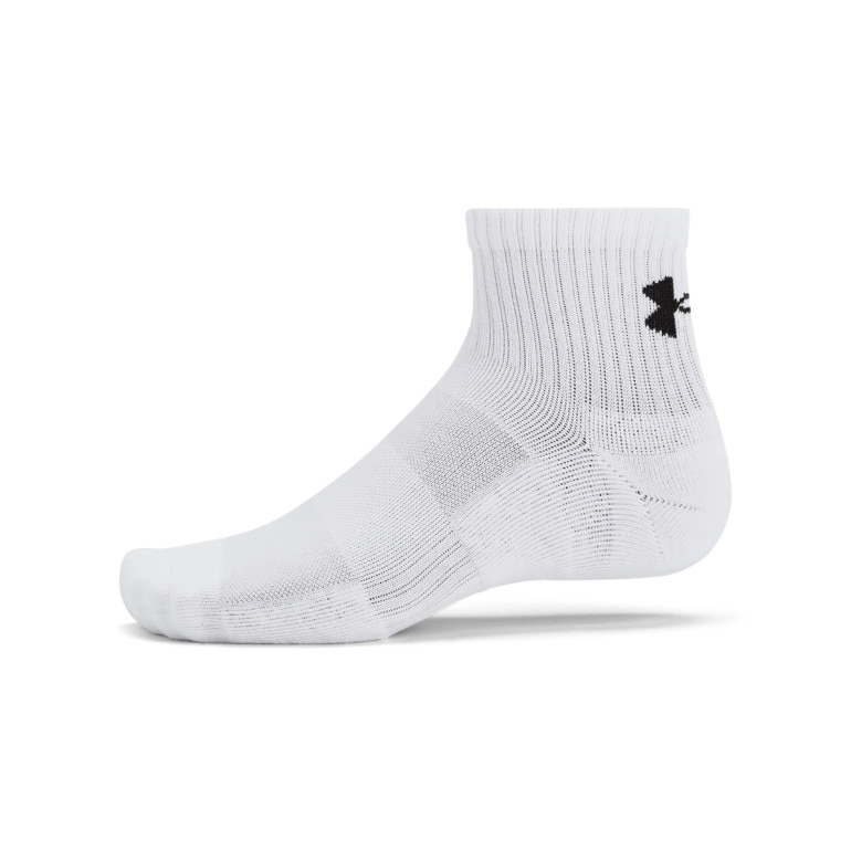 Skarpetki treningowe uniseks (3-pack) Under Armour UA Training - białe