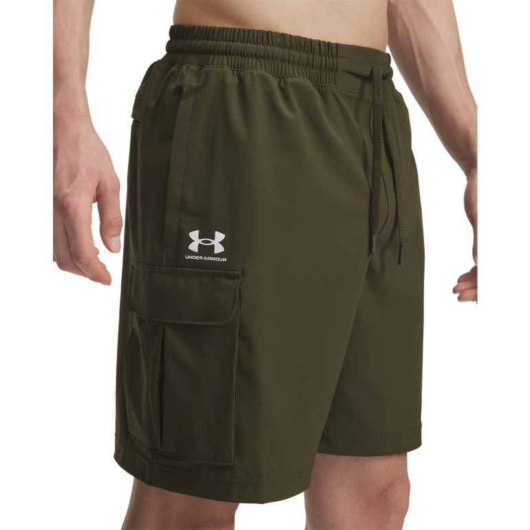 Męskie spodenki cargo Under Armour UA Vibe Woven Cargo Short - khaki