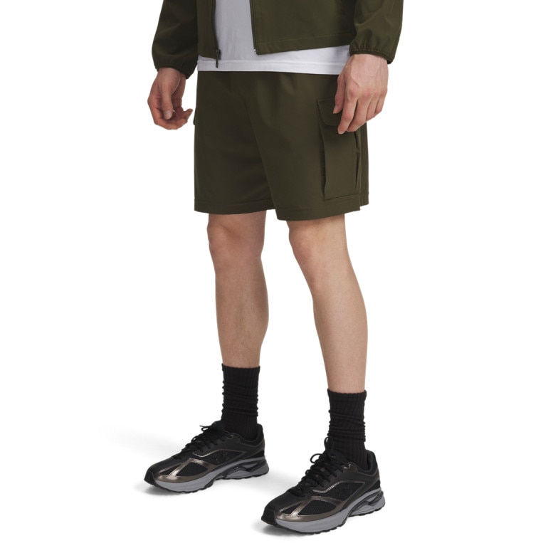 Męskie spodenki cargo Under Armour UA Vibe Woven Cargo Short - khaki