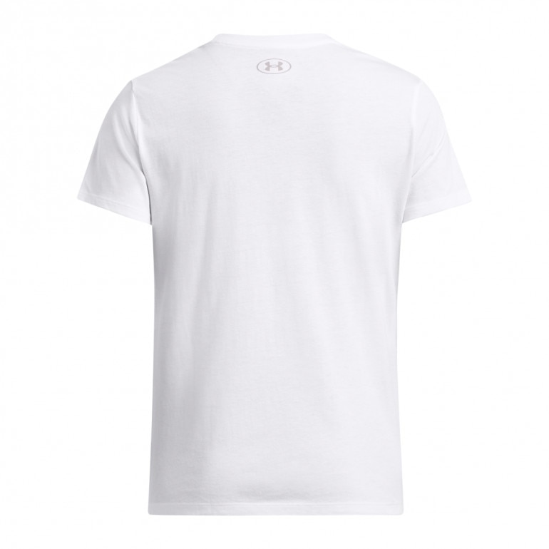 Damski t-shirt z nadrukiem Under Armour UA Big Logo Pack Short Sleeve -biały