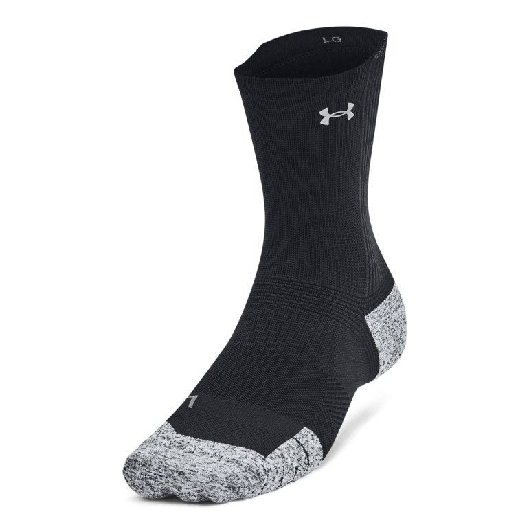 Skarpetki do biegania uniseks (3-pack) Under Armour UA AD Run Cushion 3pk Crew - czarne