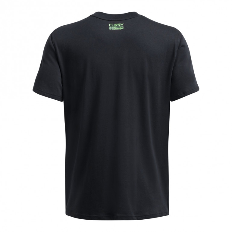 Męska koszulka do koszykówki Under Armour Curry Alien - czarna