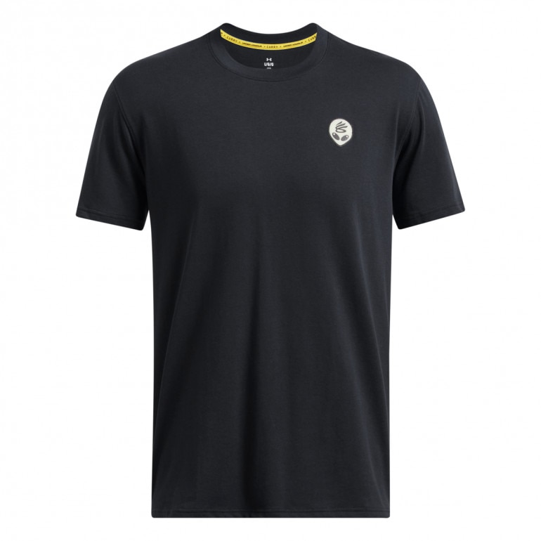 Męska koszulka do koszykówki Under Armour Curry Alien - czarna