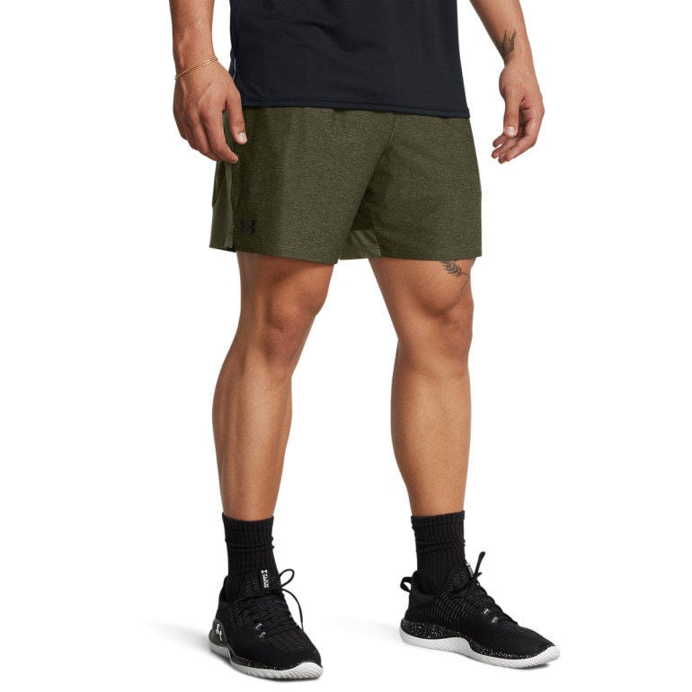 Męskie spodenki treningowe Under Armour UA Tech Vent - khaki