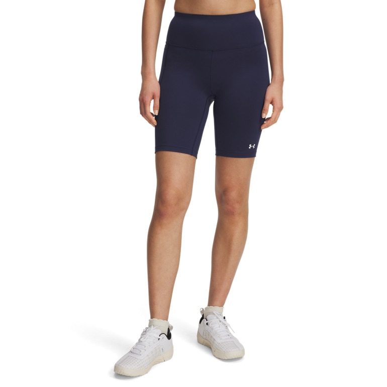 Damskie kolarki treningowe Under Armour Motion Bike Short Emea - granatowe