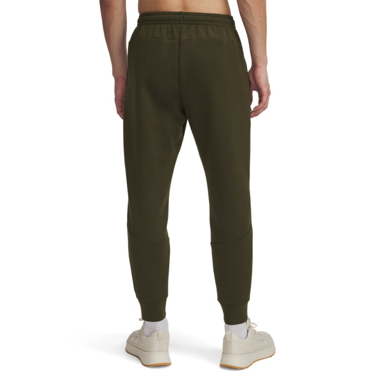 Męskie spodnie treningowe Under Armour UA Unstoppable Flc Jgr Eu - khaki