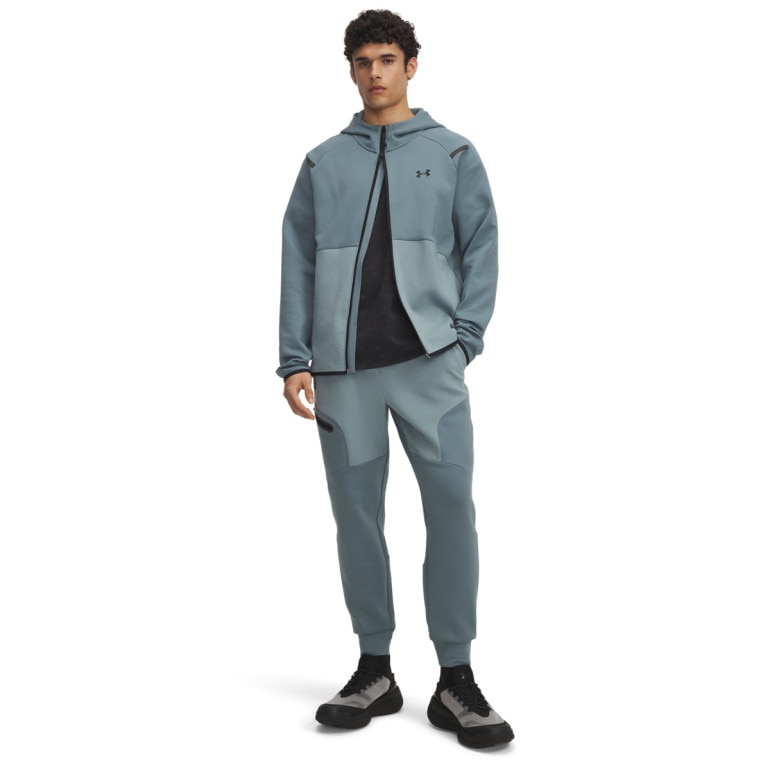 Męskie spodnie treningowe Under Armour UA Unstoppable Flc Jgr Eu - niebieskie