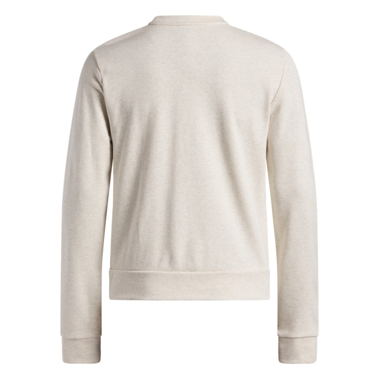 Damska bluza dresowa nierozpinana bez kaptura Under Armour UA Rival Terry Crew - beżowa