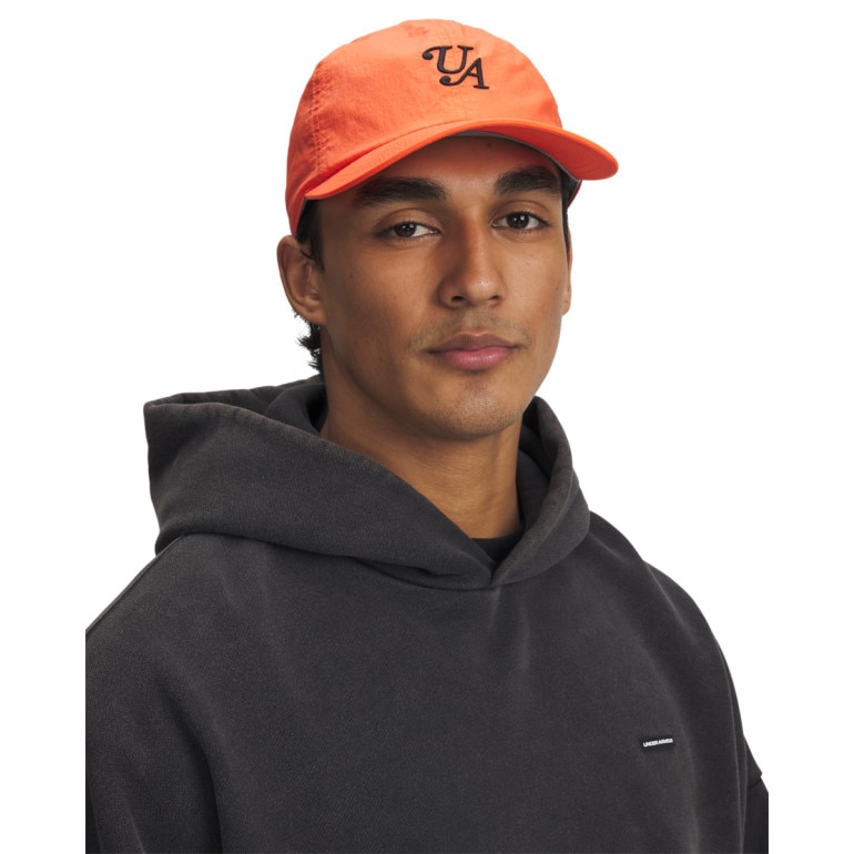 Męska czapka z daszkiem Under Armour M's Sportwear Nylon Snapback - pomarańczowa