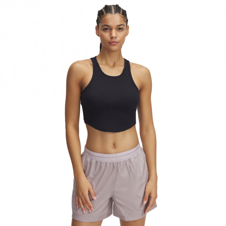 Damski top basic Under Armour UA Rival Rib Tank - czarny